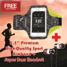 High Quality 5.5” inch Mobile Phones Rushed Sports Arm band