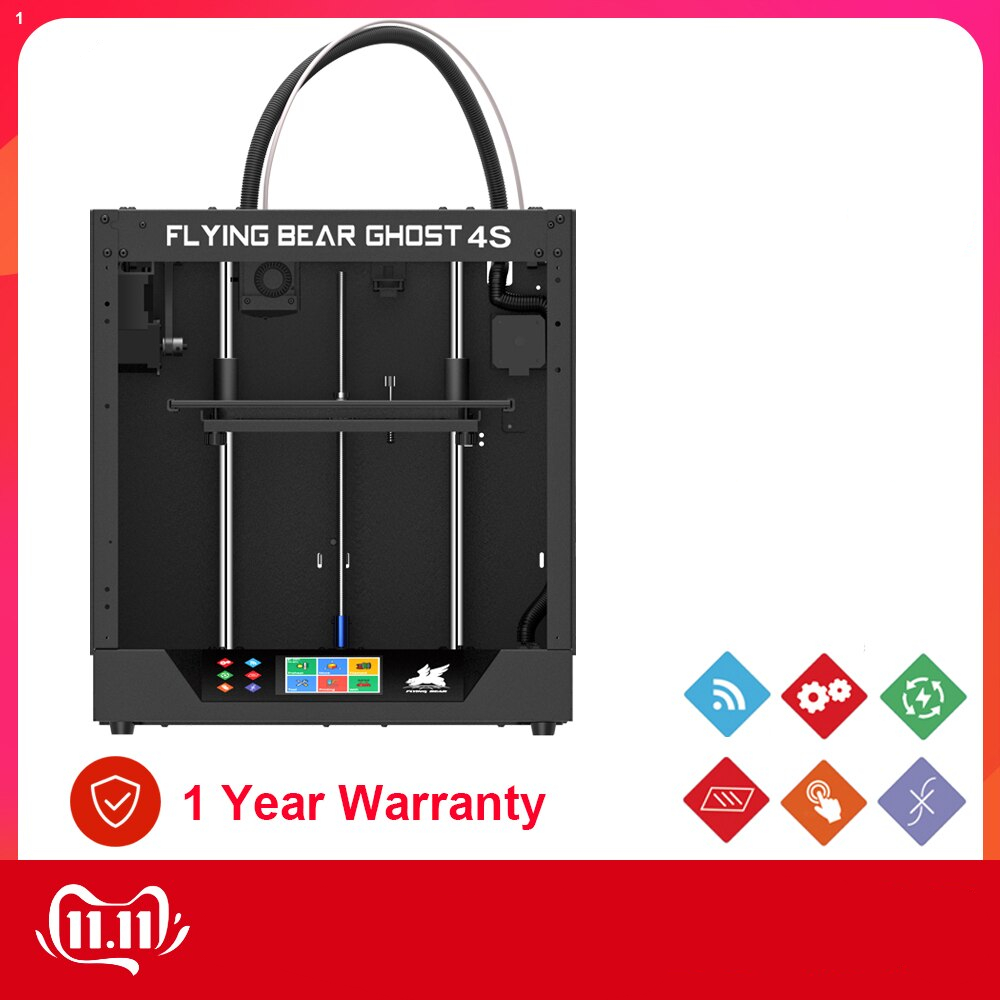 2019 Newest Design Flyingbear-Ghost4S 3D Printer
