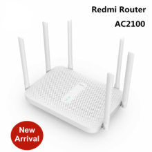 Original Xiaomi Redmi AC2100 Router AC2100 2.4G 5.0GHz 128MB RAM 2033Mbps Wireless Router Wifi Repeater Work with Mijia APP