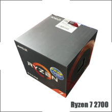 AMD Ryzen 7 2700 R7 2700 3.2 GHz Eight-Core Sinteen-Thread CPU Processor L3=16M 65W YD2700BBM88AF Socket AM4 New and with fan