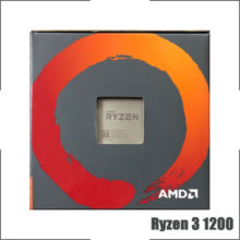 AMD Ryzen 3 1200 R3 1200 3.1 GHz Quad-Core Quad-Thread CPU Processor L2=2M L3=8M 65W YD1200BBM4KAE Socket AM4 New and with fan